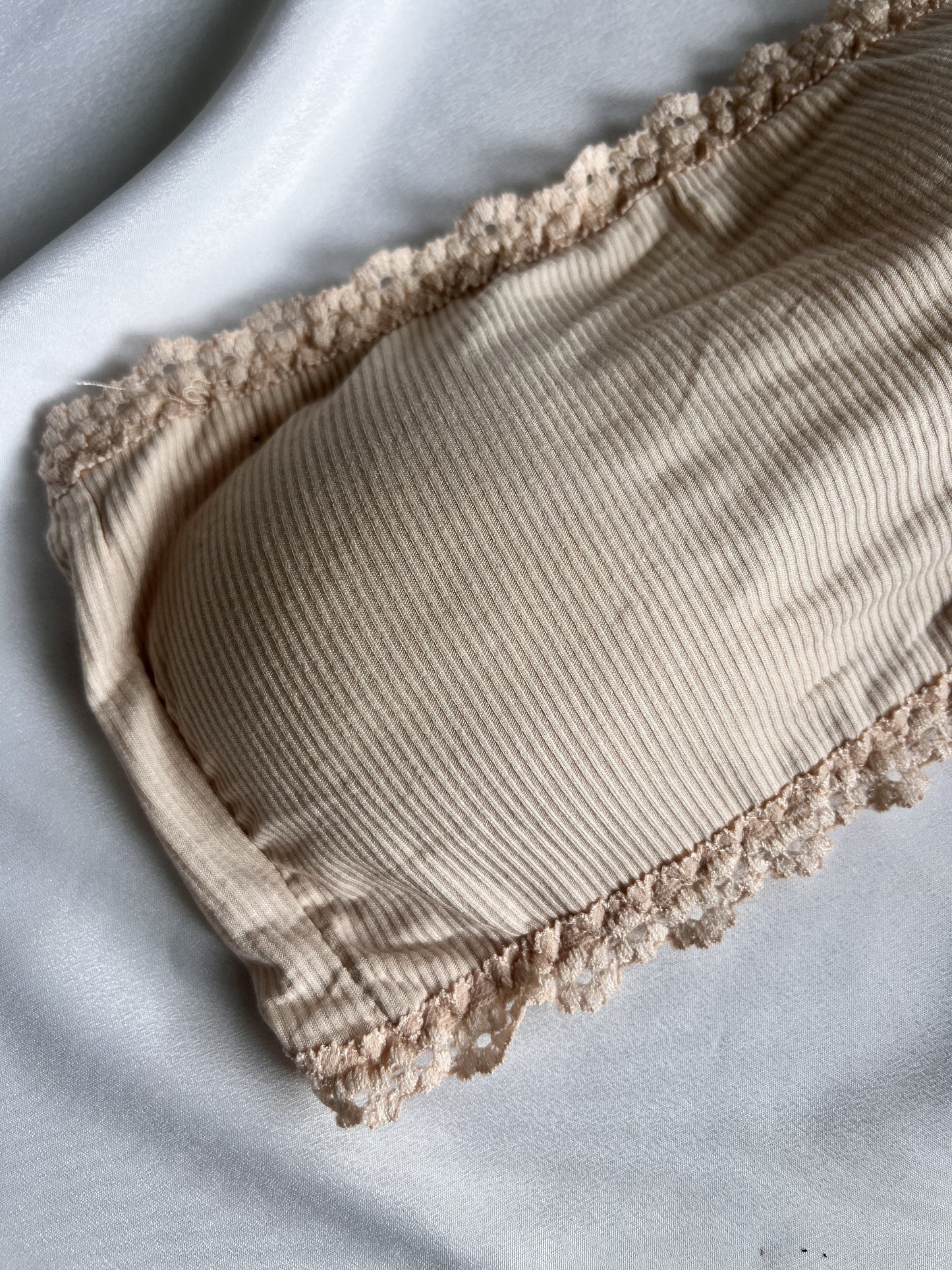 Strapless Cotton Bra