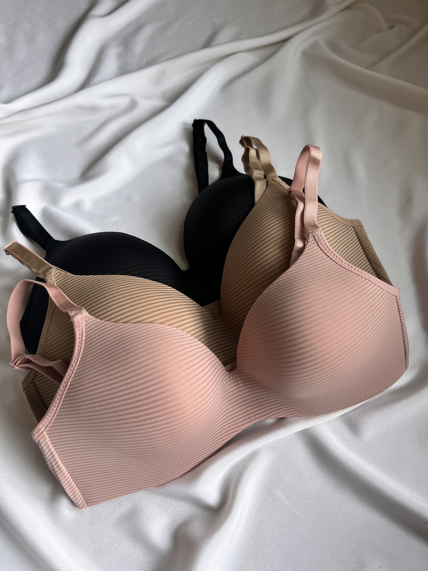 Striped Seamless Bra