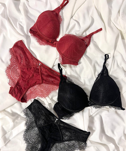 Plunge Bra Set