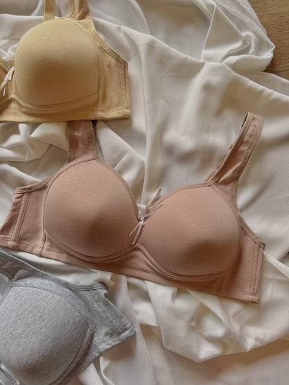 Plush Cotton Bra