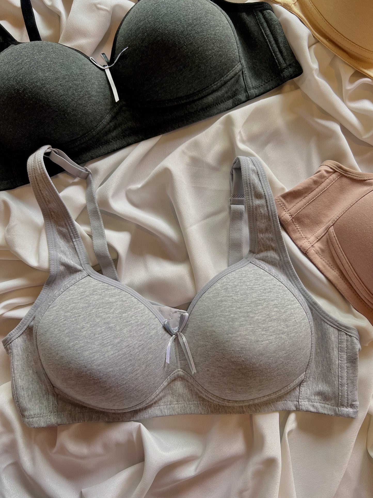 Plush Cotton Bra