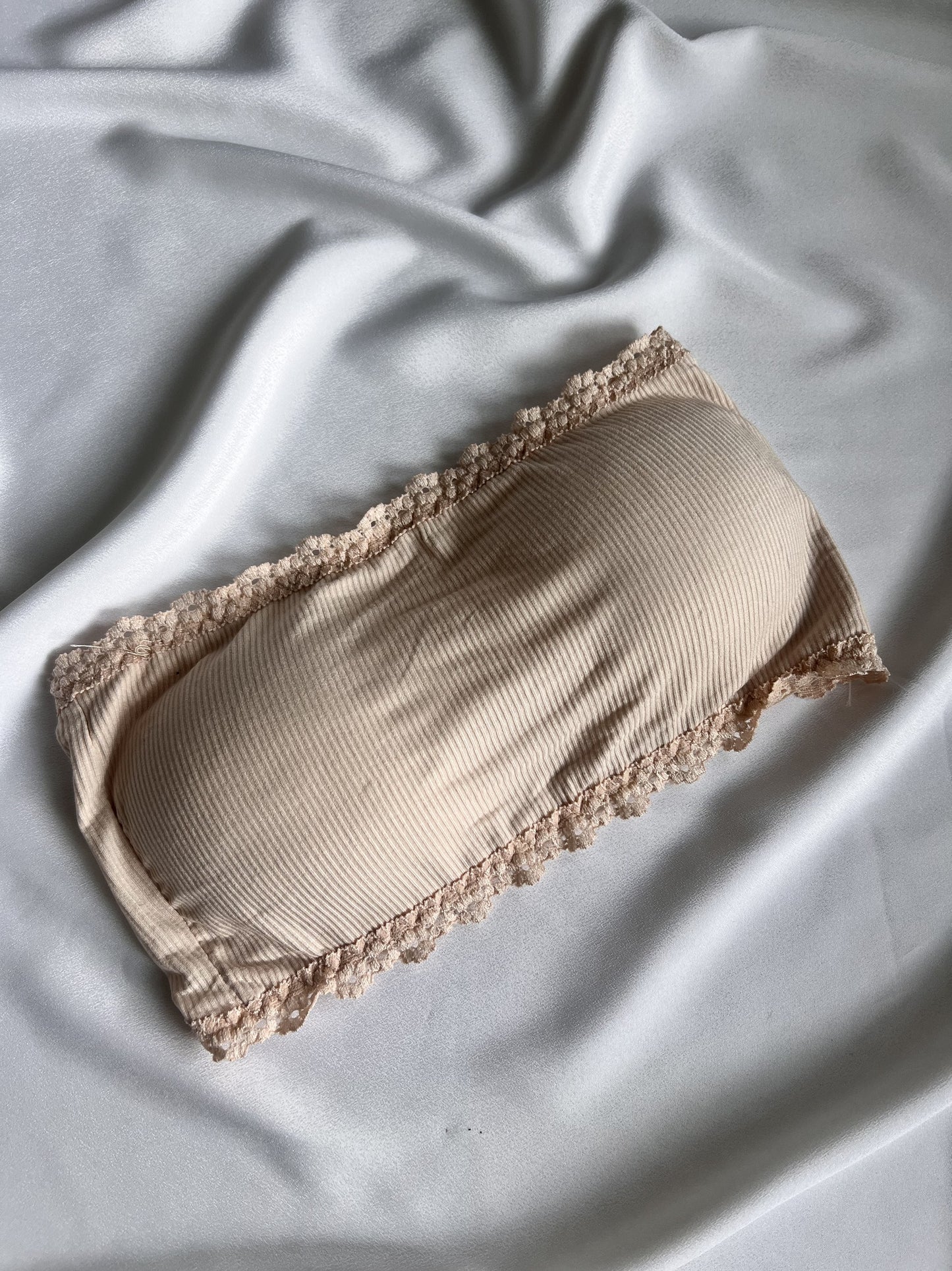 Strapless Cotton Bra