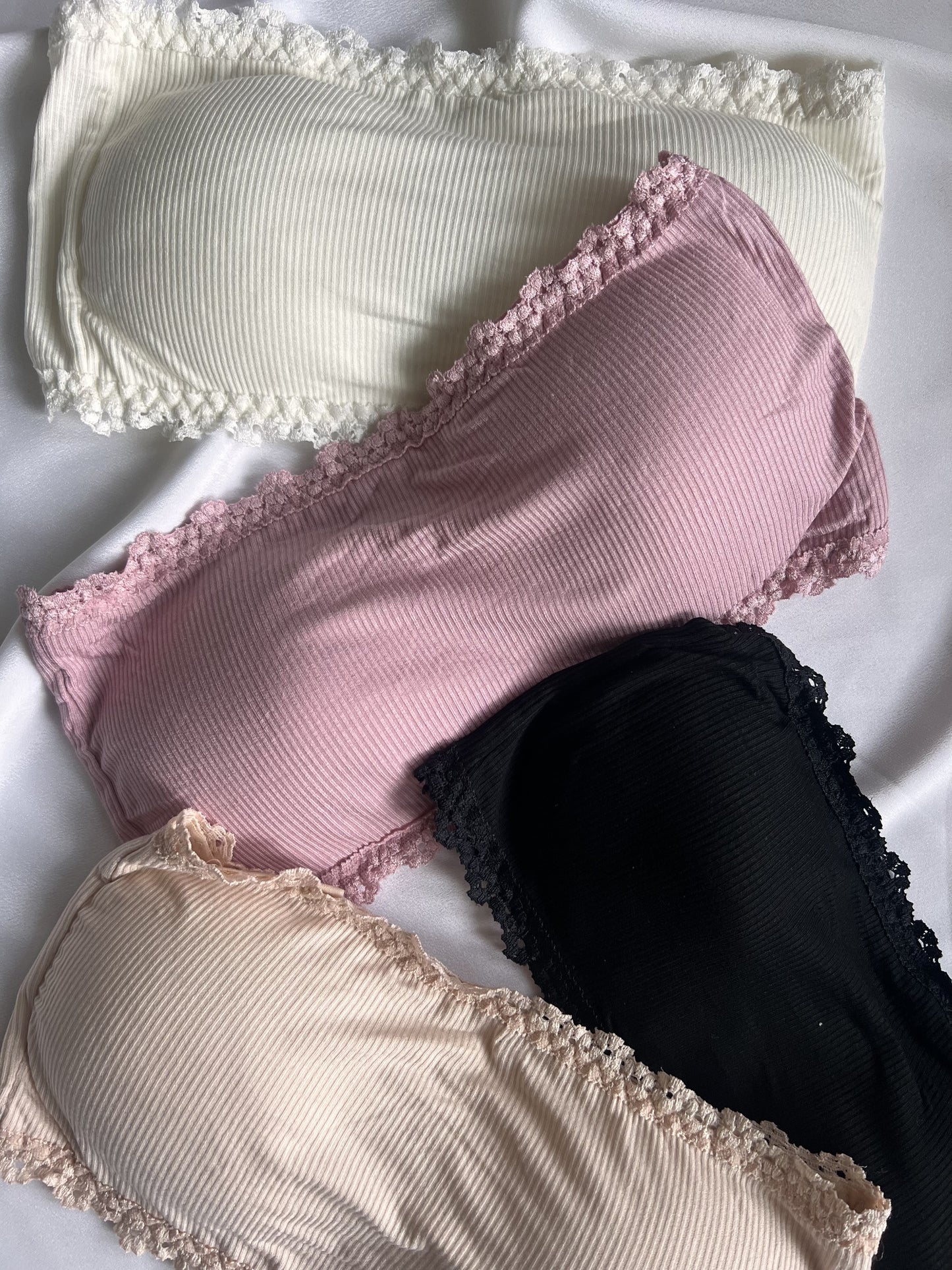 Strapless Cotton Bra