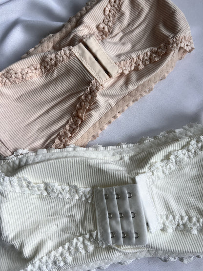 Strapless Cotton Bra